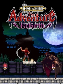 Castlevania: The Adventure ReBirth - Fanart - Box - Front