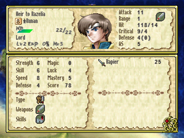 Tear Ring Saga - Screenshot - Gameplay