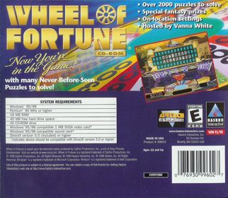 Wheel of Fortune - Box - Back