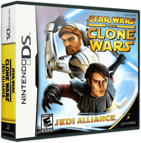 Star Wars: The Clone Wars: Jedi Alliance - Box - 3D Image