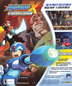 Mega Man X Collection - Advertisement Flyer - Front