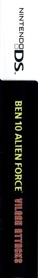 Ben 10: Alien Force: Vilgax Attacks - Box - Spine Image