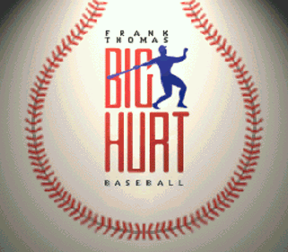 Frank Thomas Big Hurt Baseball - Screenshot - Game Title