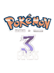 Pokémon Black and White 3 Genesis - Clear Logo