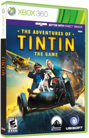 The Adventures of Tintin: The Game - Box - 3D