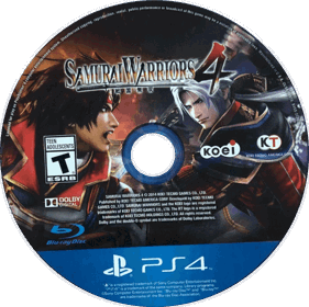Samurai Warriors 4 - Disc