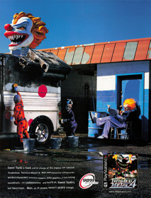 Twisted Metal 4 - Advertisement Flyer - Front