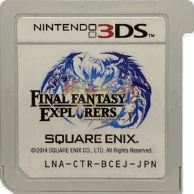 Final Fantasy: Explorers - Cart - Front