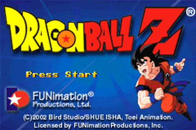 Dragon Ball Z: The Legacy of Goku - Screenshot - Game Title
