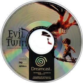 Evil Twin: Cyprien's Chronicles - Disc Image