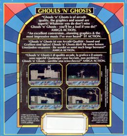Ghouls 'n Ghosts - Box - Back