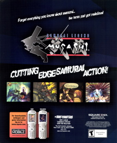 Musashi: Samurai Legend - Advertisement Flyer - Front