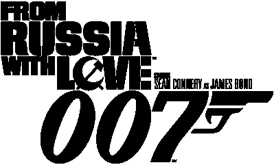 007: From Russia with Love - Clear Logo Image