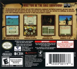 Survivor - Box - Back