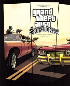 Grand Theft Auto: San Andreas - Advertisement Flyer - Front