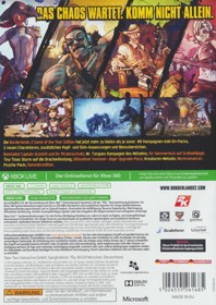 Borderlands 2: Game of the Year Edition - Box - Back