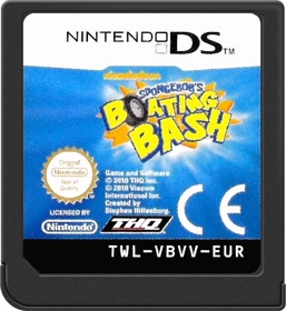 SpongeBob's Boating Bash - Cart - Front Image