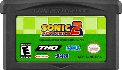 Sonic Advance 2 - Cart - Front Image
