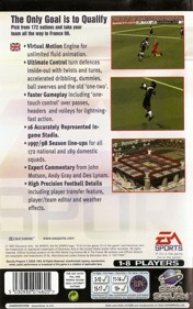 FIFA: Road to World Cup 98 - Box - Back