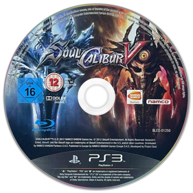 SoulCalibur V - Disc Image