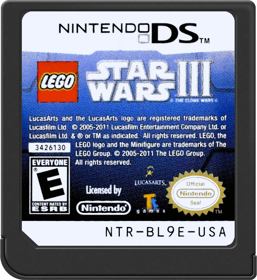LEGO Star Wars III: The Clone Wars - Cart - Front