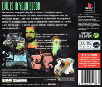 OverBlood - Box - Back Image