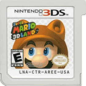 Super Mario 3D Land - Cart - Front