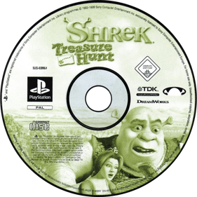 Shrek: Treasure Hunt - Disc Image