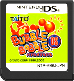 Bubble Bobble Revolution - Cart - Front