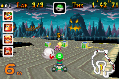 Mario Kart: Super Circuit - Screenshot - Gameplay
