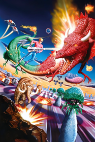 Sega Ages: Space Harrier - Poster