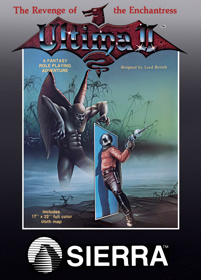 Ultima II: The Revenge of the Enchantress - Box - Front - Reconstructed Image