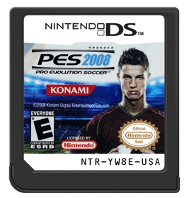 PES 2008: Pro Evolution Soccer - Cart - Front Image