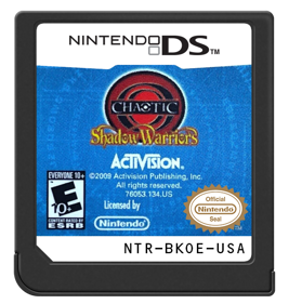 Chaotic: Shadow Warriors - Cart - Front Image