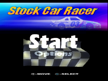 Stock Car Racer - Screenshot - Game Title