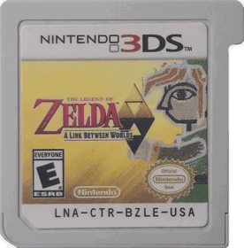 The Legend of Zelda: A Link Between Worlds - Cart - Front