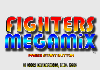 Fighters Megamix - Screenshot - Game Title Image