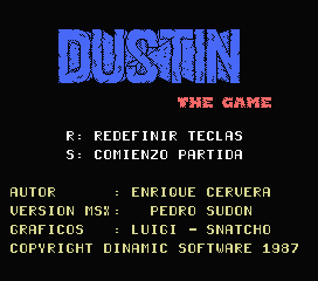 Dustin - Screenshot - Game Select
