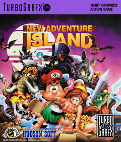 New Adventure Island - Box - Front - Reconstructed Image