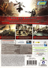 Assassin's Creed II - Box - Back