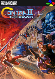 Contra III: The Alien Wars - Fanart - Box - Front