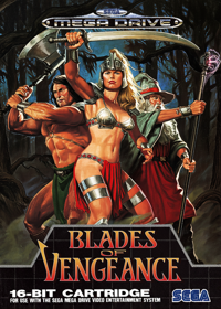 Blades of Vengeance - Fanart - Box - Front