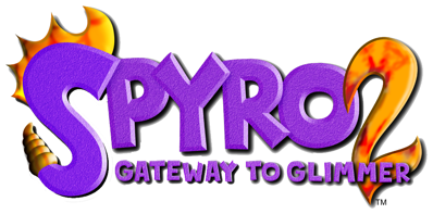 Spyro 2: Ripto's Rage! - Clear Logo
