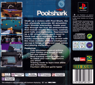 Ultimate 8 Ball - Box - Back Image