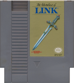 Zelda II: The Adventure of Link - Cart - Front
