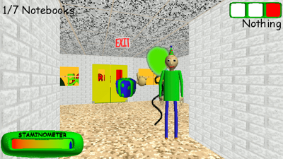 Baldi's Basics Classic Remastered - Screenshot - Gameplay