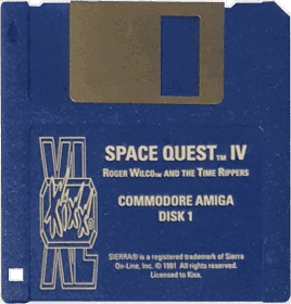 Space Quest IV: Roger Wilco and the Time Rippers - Disc