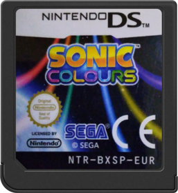Sonic Colors - Cart - Front Image