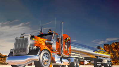 18 Wheeler: American Pro Trucker - Fanart - Background