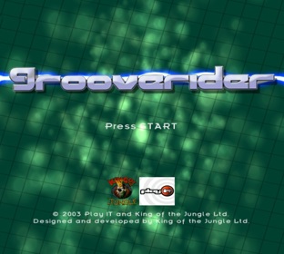 GrooveRider: Slot Car Racing - Screenshot - Game Title